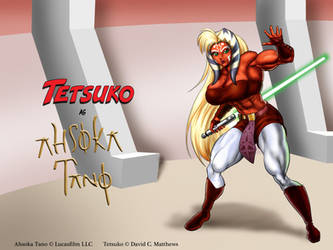 Tetsuko as Ahsoka Tano