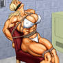 Satin Steele Tied to a Chair