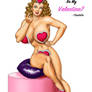 Charlotte - Valentine Pin-up