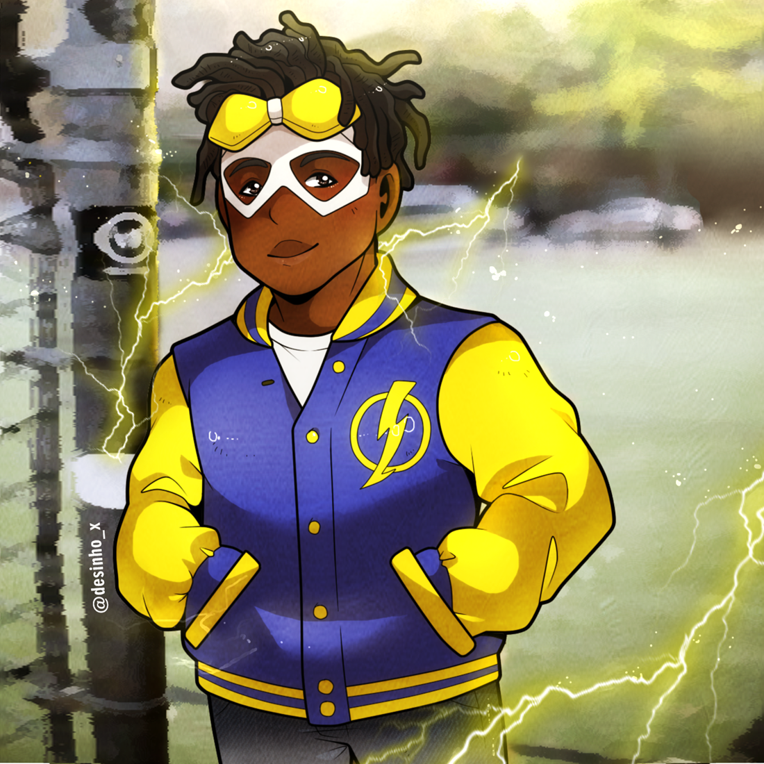 Static Deviantart Static Shock by Desinho on DeviantArt