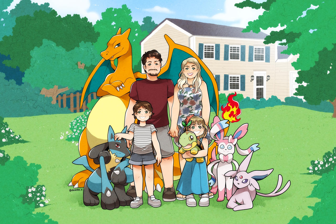 comm] Pokemon Xenoverse Family - Amber by Desinho on DeviantArt