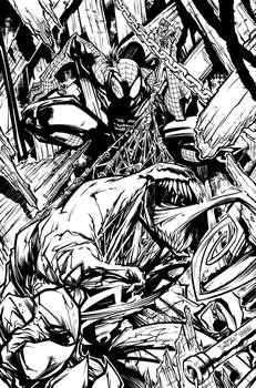 Spidey Vs. Venom Inks