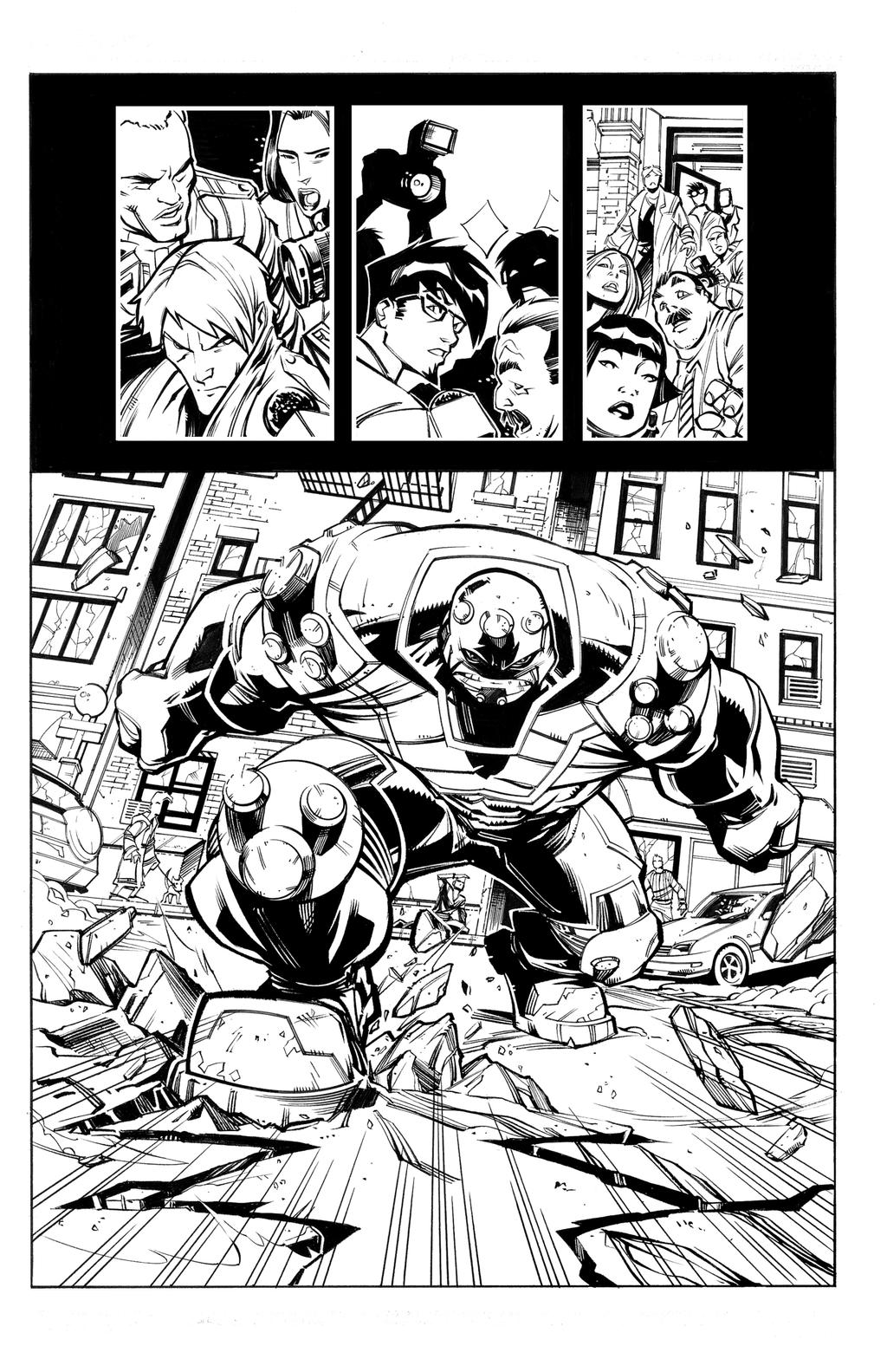 Khary Randolph - Spawn 198 Page 14 Sample Inks