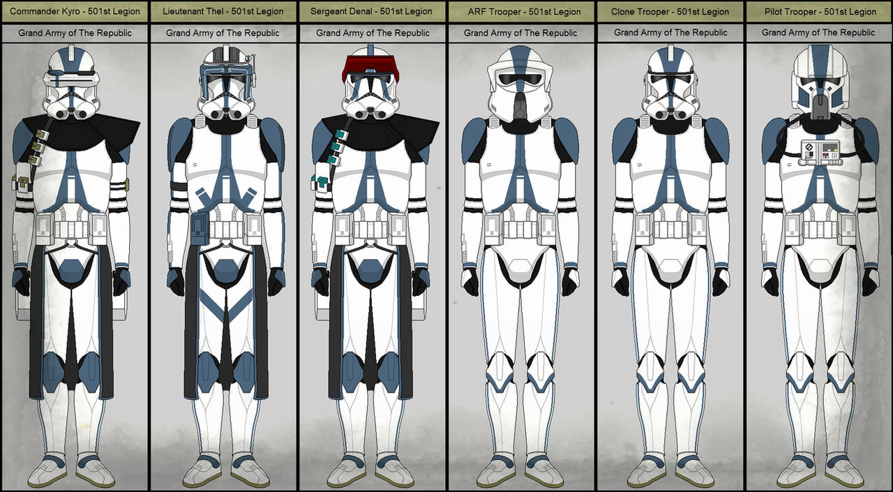 501st Special Infantry Battalion - Republic Unit by CommanderKyro82 on ...