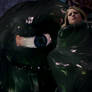 Supergirl Stuck In The Tar Monster Grasp 2
