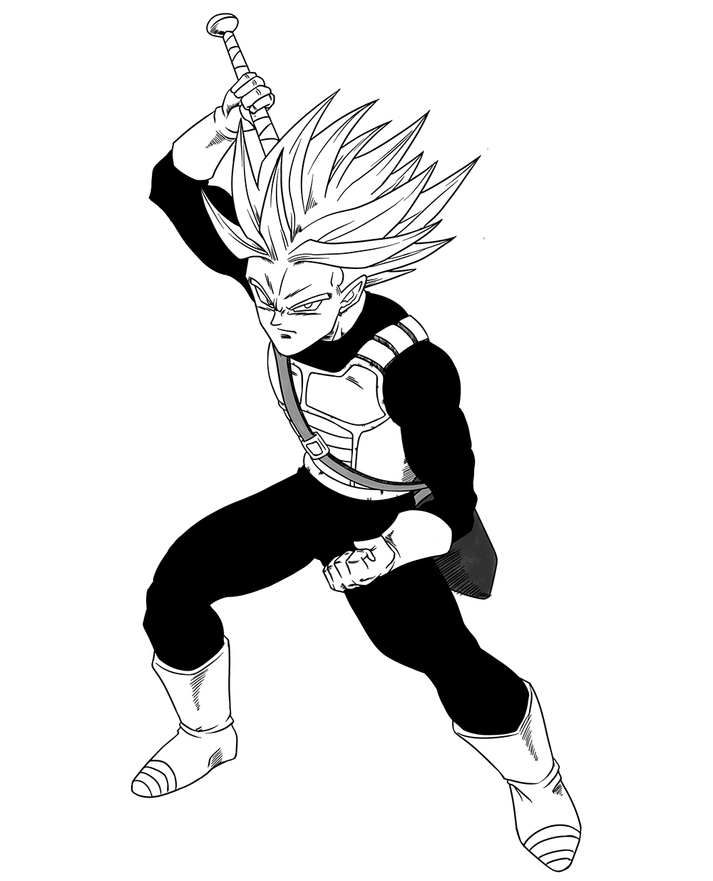 Trunks Fan Art by IzoArtist on DeviantArt