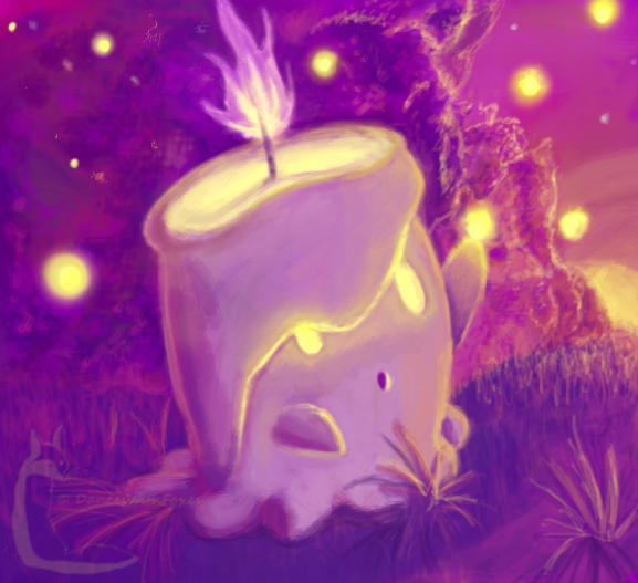 Litwick by DancesWithFoxes on DeviantArt