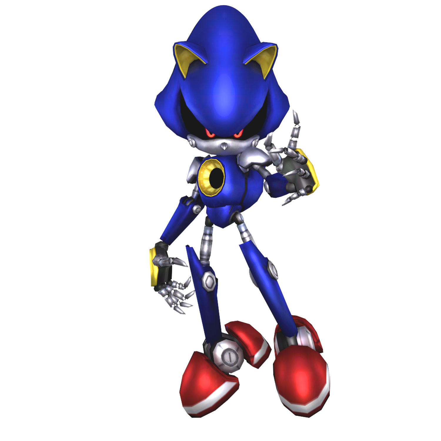 Metal Sonic Png - Metal Sonic Classic 3d, Transparent Png - 777x1027  (#1717564) - PinPng