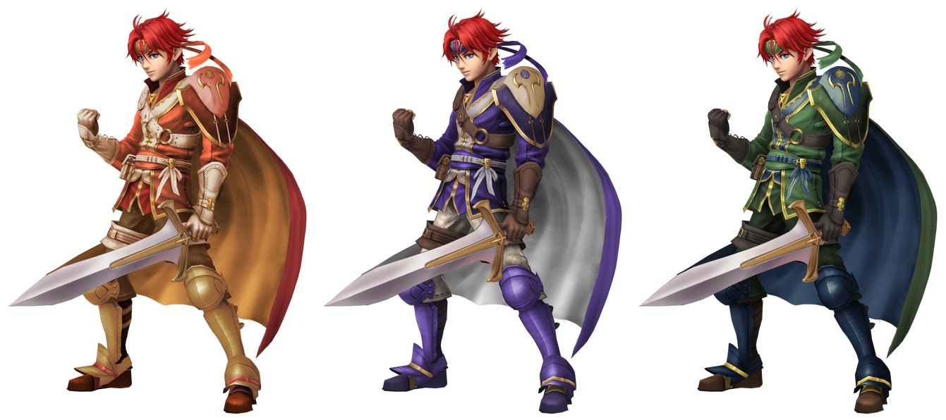 Awakening Roy Recolors by Mach-7 on DeviantArt