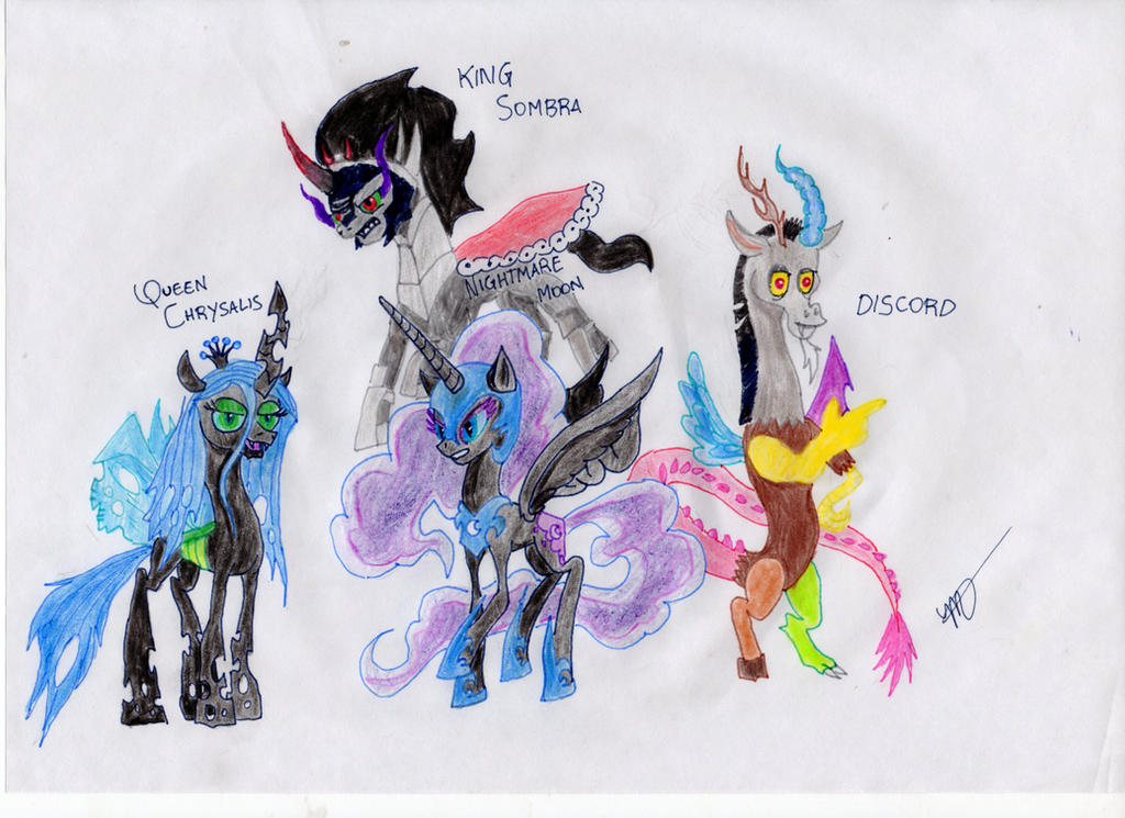 Mlp Evil Ruler Oc MLP Villains by DJR3B3L on DeviantArt