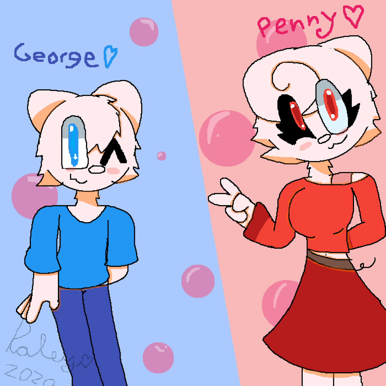 George And Penny Pig By Poleymallcop On DeviantArt george-and-penny-pig-by-poleymallcop-on-deviantart