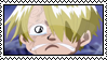 Sanji's baby face stamp by Okami-Moony