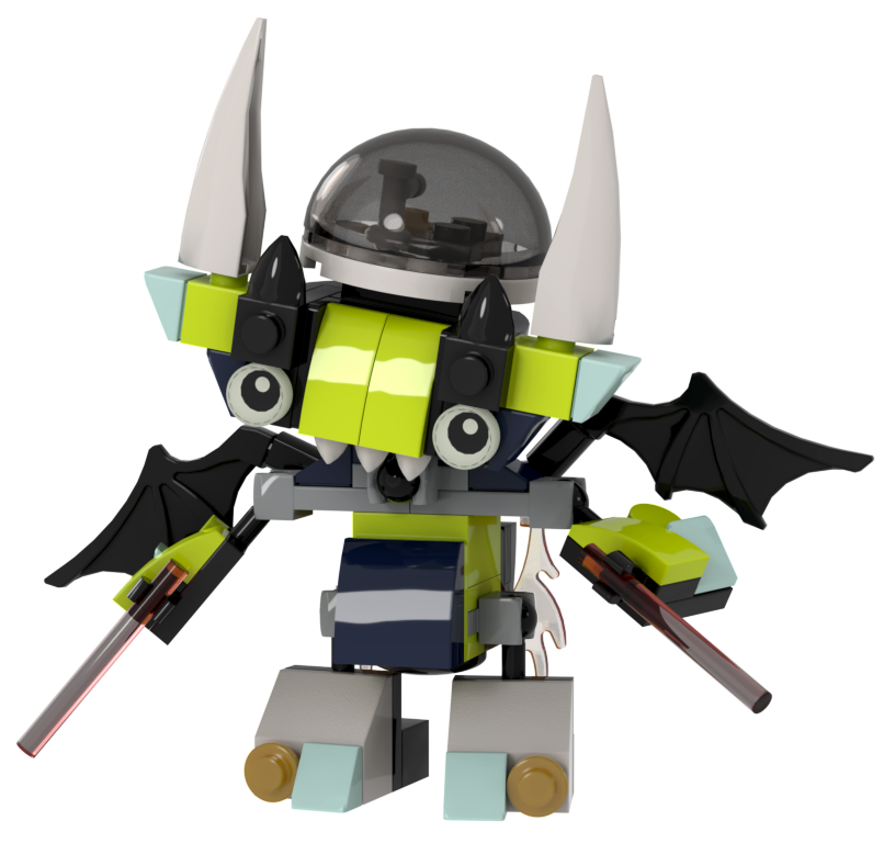Mixels Rokit Face Rokit + Vampos (Mix) by MixelsMadness on DeviantArt