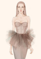 Tulle Peplum