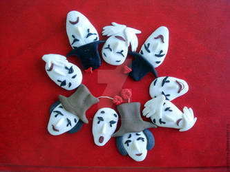 Marcel Marceau Bip polymer clay