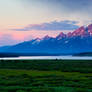 Sunrise from Teton Lodge