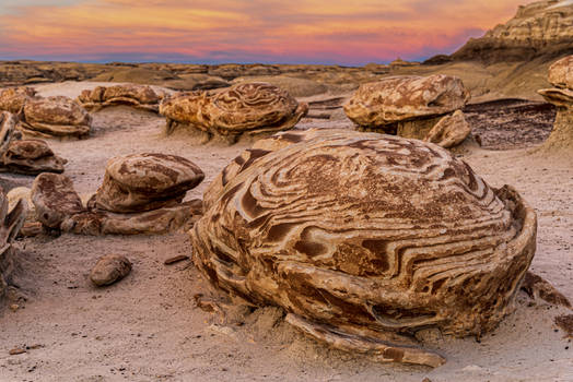 Bisti Badlands Sunset