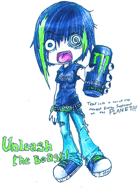 Monster energy Drink and me by sgt-spank on DeviantArt