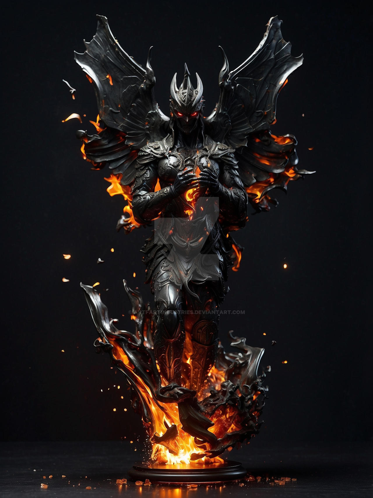 Hellspawn 4 - Dark Angel - LeoAI by ArtFartIndustries on DeviantArt