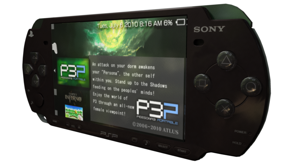PSP Single Frame Render by Otakunadian on DeviantArt