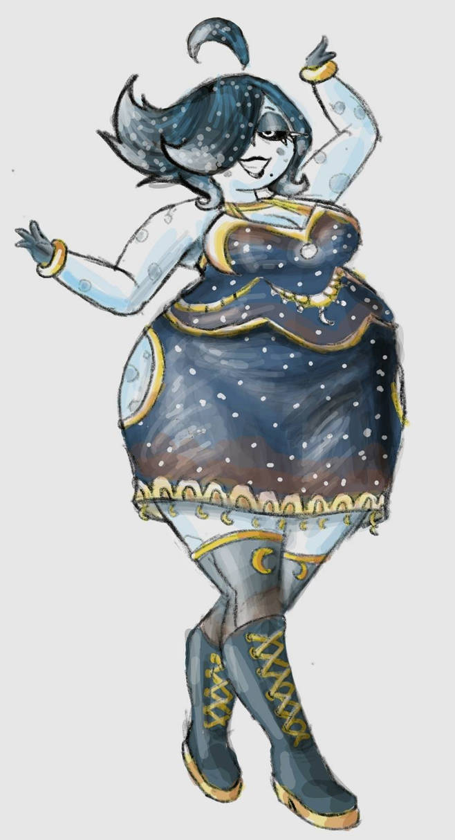 Moon Lady Reference Moon lady by buzz1035 on DeviantArt