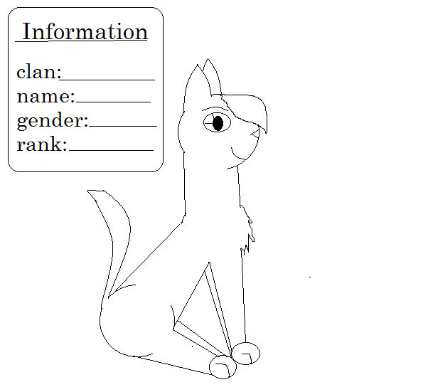warrior cat template by ForeverFrost on DeviantArt