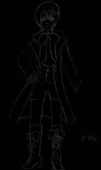 Alois Trancy Pencil Sketch (contrast)