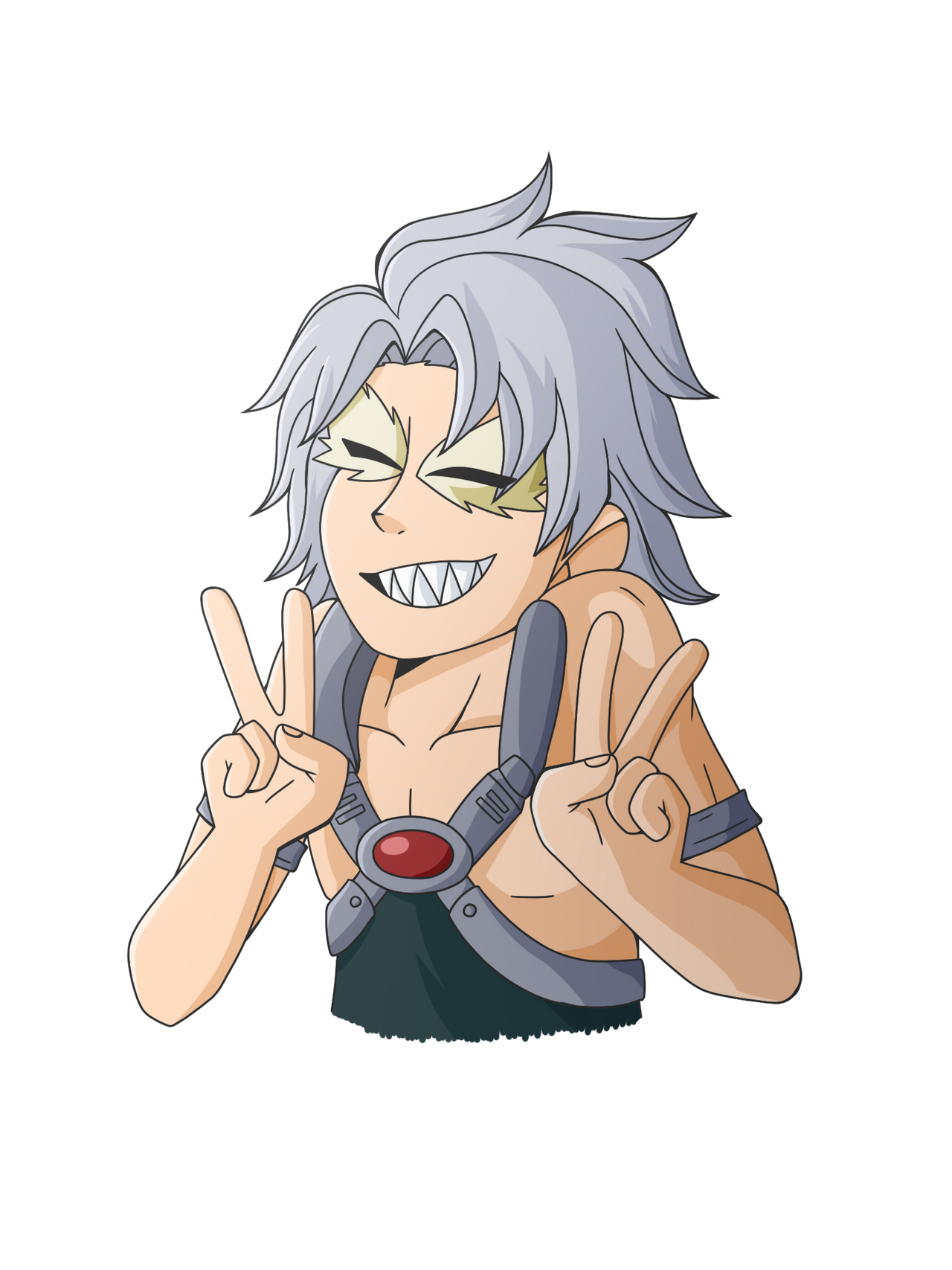 MHA as emotions #1 (TikTok art challenge) by PixelatedHeartsy on DeviantArt