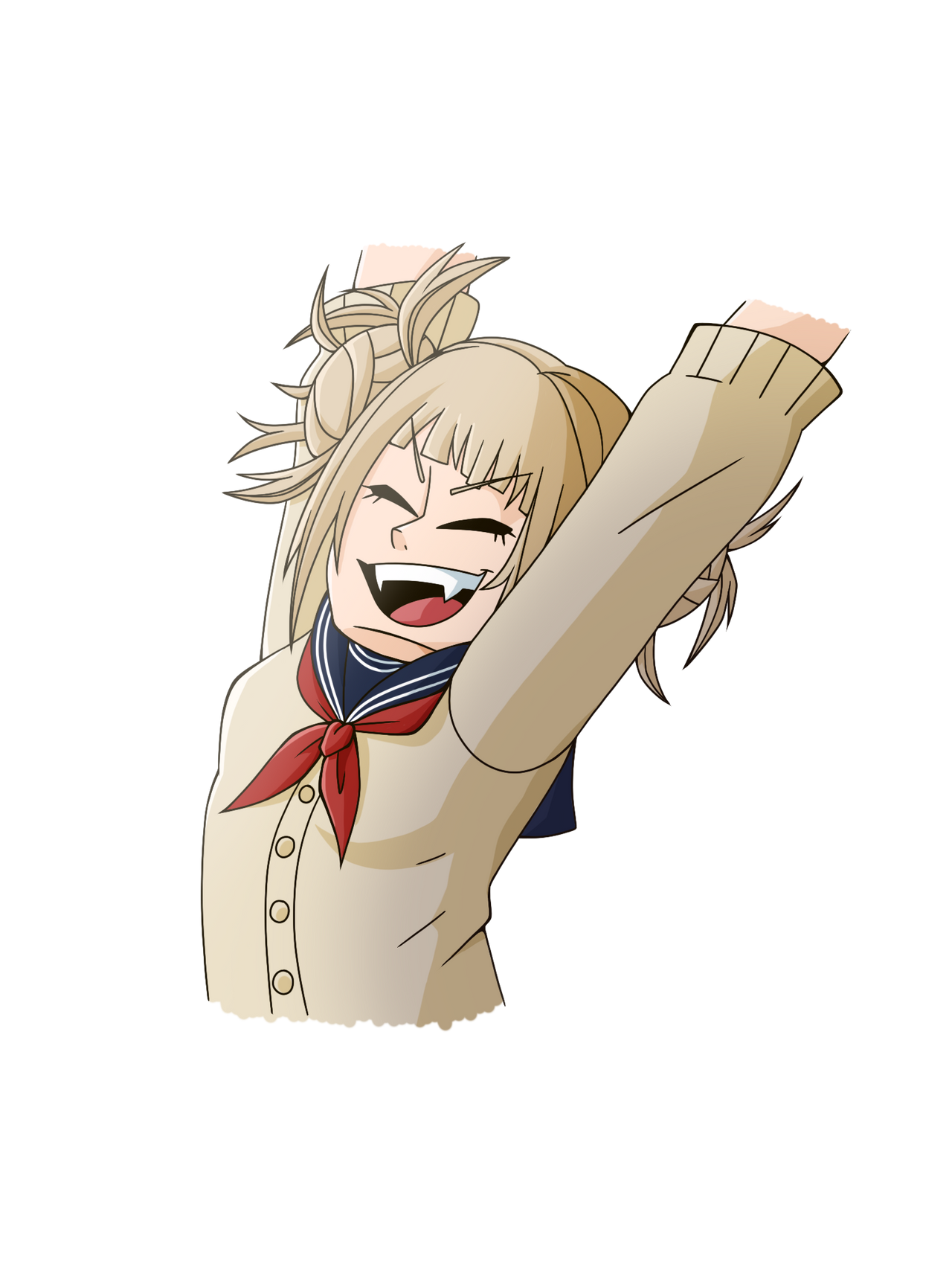 MHA as emotions #3 (TikTok art challenge) by PixelatedHeartsy on DeviantArt