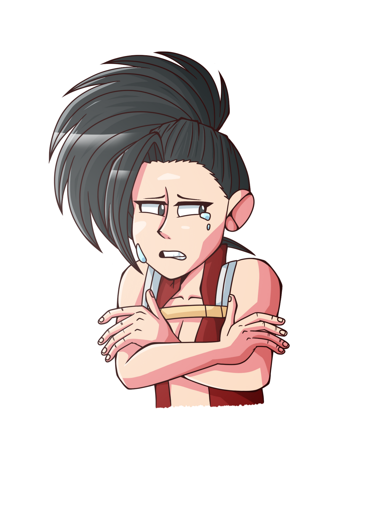 MHA as emotions #6 (TikTok art challenge) by PixelatedHeartsy on DeviantArt