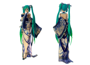 Model DL - TDA Kimono Miku Type-elina002