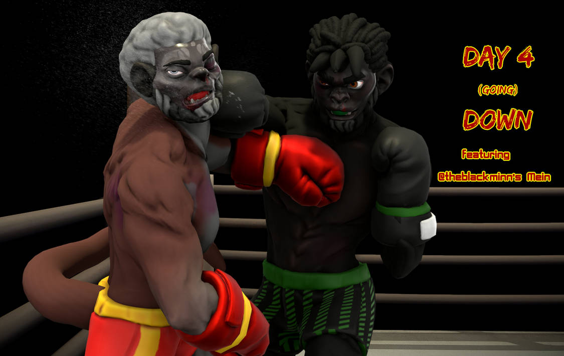 Fight Ob Fightober Day 4: Down (Going Down) Pt 1 by BasRedWolf on DeviantArt