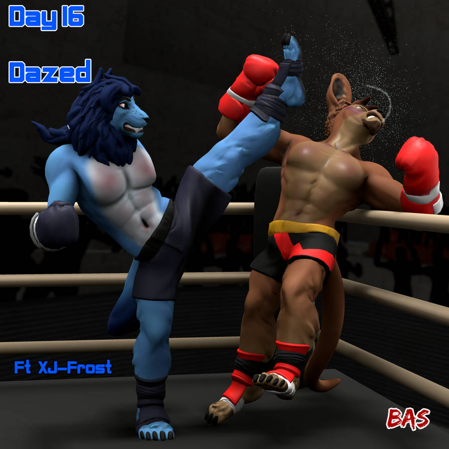 Fight Ob Fightober 2024 Day 16 Dazed Pt 1 by BasRedWolf on DeviantArt
