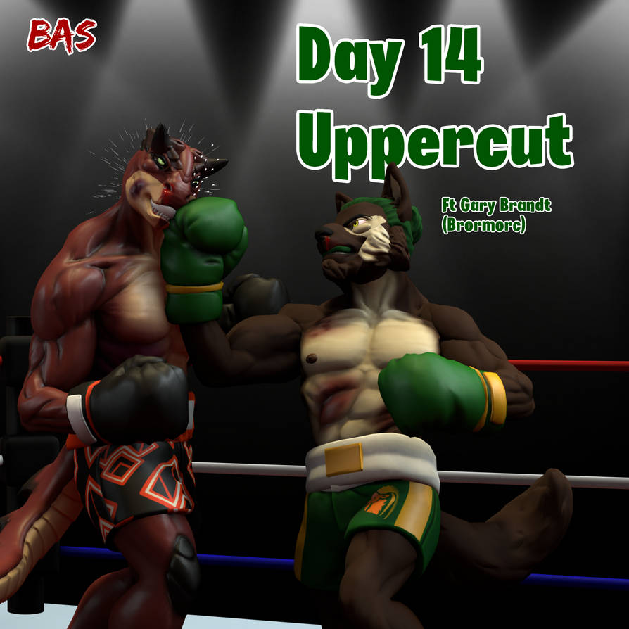 Fight Ob Fightober 2025 Day 14 - Uppercut by BasRedWolf on DeviantArt