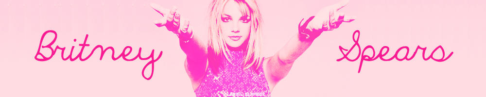 Brightney Banner Britney Banner by ladiesglamour on DeviantArt