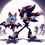 Shadow and Rouge dancing