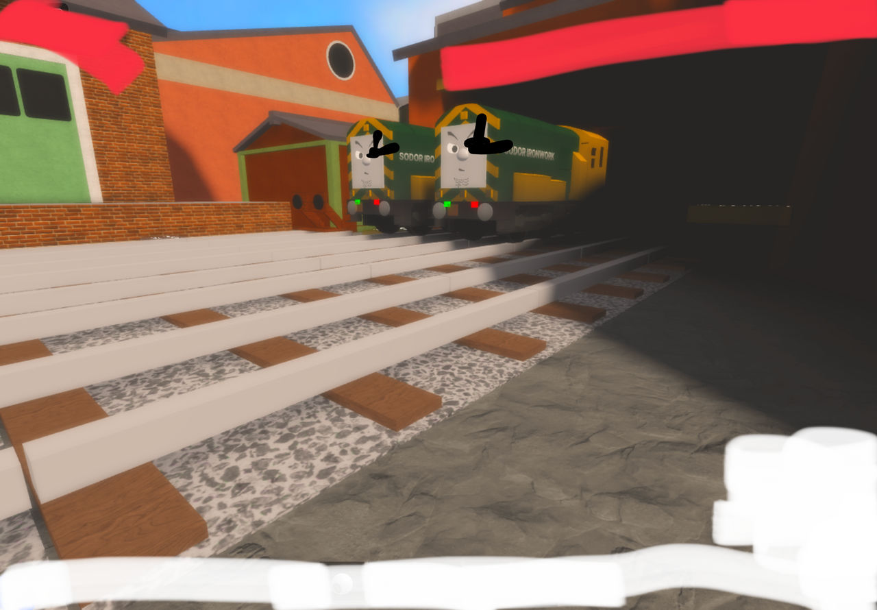 Sodor fallout au ironworks diesel survivors by Oliver649 on DeviantArt