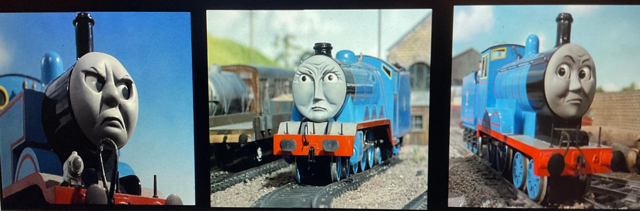 Blue engines falling out by Oliver649 on DeviantArt