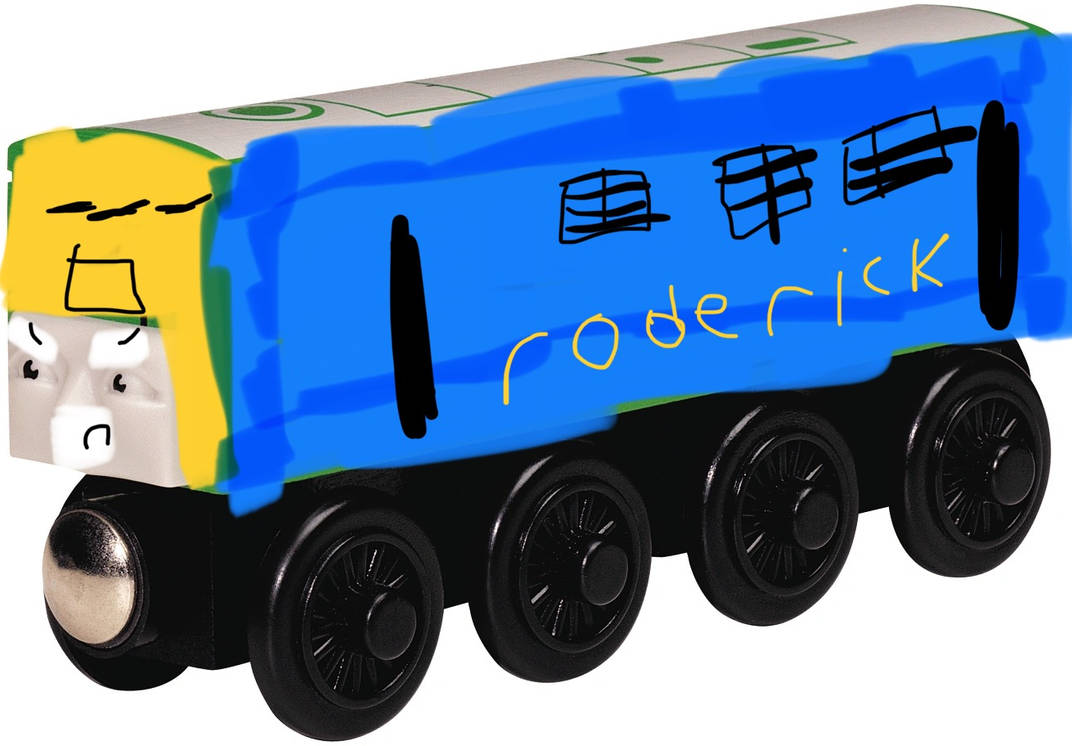 Customize Trackmaster Deviantart Roderick Lumpy Wooden railway roderick by Oliver649 on DeviantArt