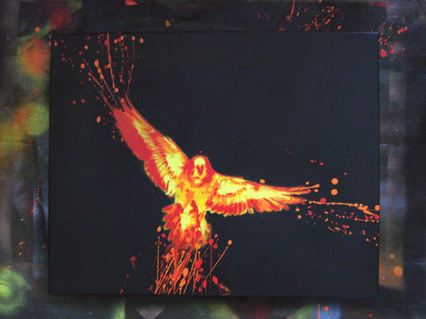 Splatter Bird by hellomynameisiRule on DeviantArt