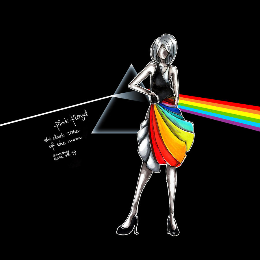 the dark side of the moon - dress