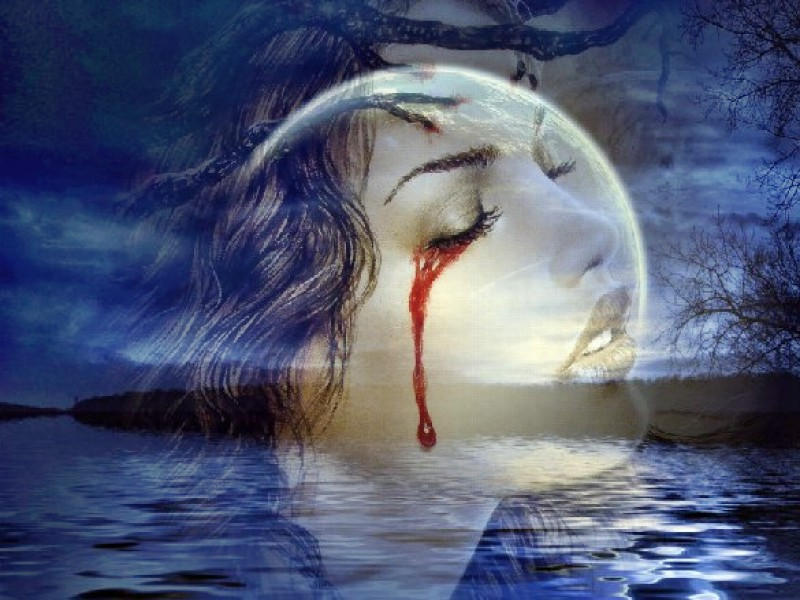 Crying Tears of Blood by heathergill on DeviantArt
