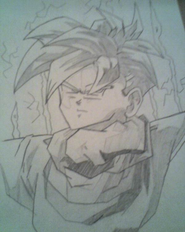 Gohan Writing gohan by dark-boy-26 on DeviantArt