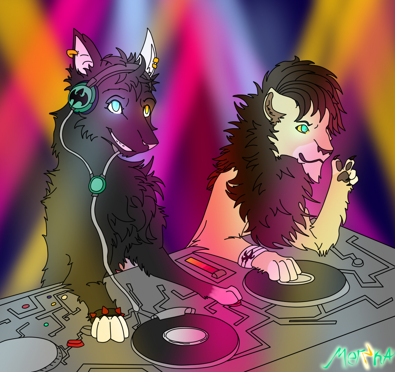 Dj W0lF Dj L!0n