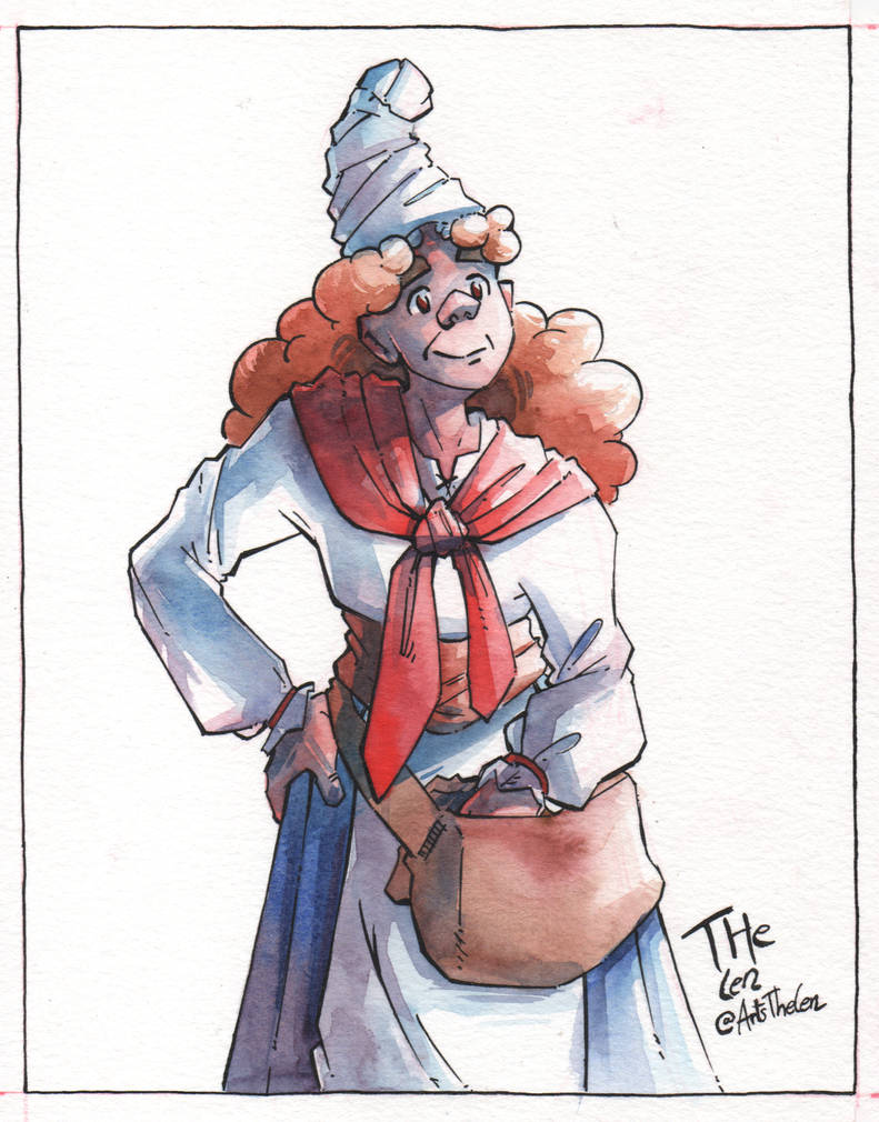 Basque witch by THelensArts on DeviantArt