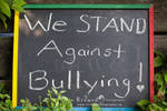 We Stand Against Bullying! by Nessie905