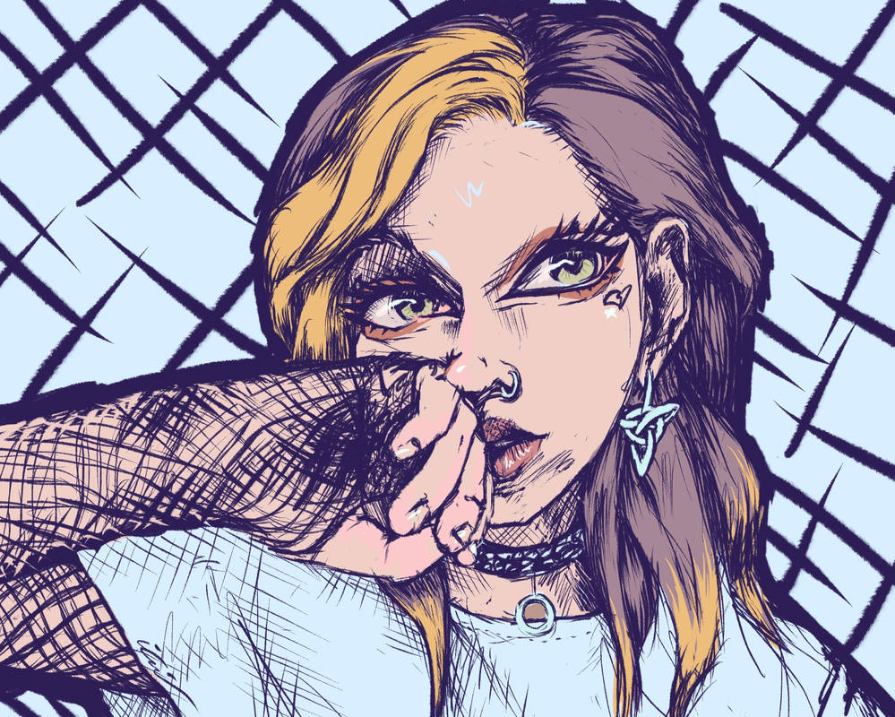 Hatching Portrait By Artbyiain On DeviantArt hatching-portrait-by-artbyiain-on-deviantart