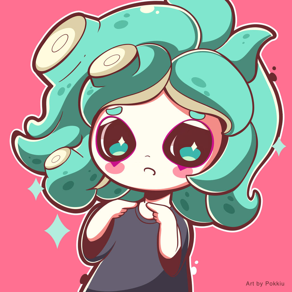 Splatoon commission 6 | Octarian by Pokkiu on DeviantArt