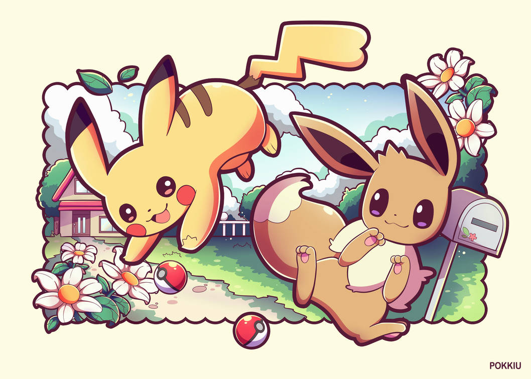 Pokemon Lets Go by Pokkiu on DeviantArt
