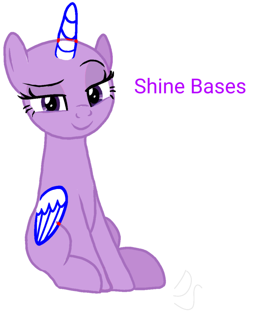 MLP Base #1 Pretty Princess by DiamondShineYT on DeviantArt